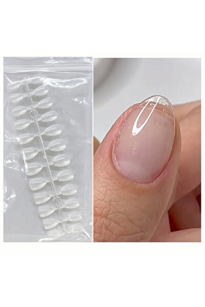 Choice 120 قطعة من أظافر اللوز، 120 قطعة من أظافر اللوز القصيرة جدًا XXS، أطر...