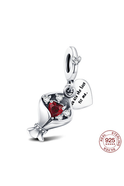 Choice NBC0580 قلادة على شكل قلب من الفضة الإسترلينية عيار 925 هدية عيد الحب ...