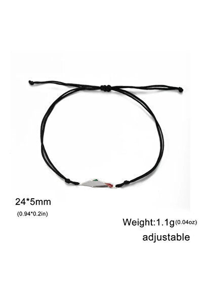 Choice سوار سحر خريطة فلسطين Skyrim من الفولاذ المقاوم للصدأ للنساء والرجال ب...