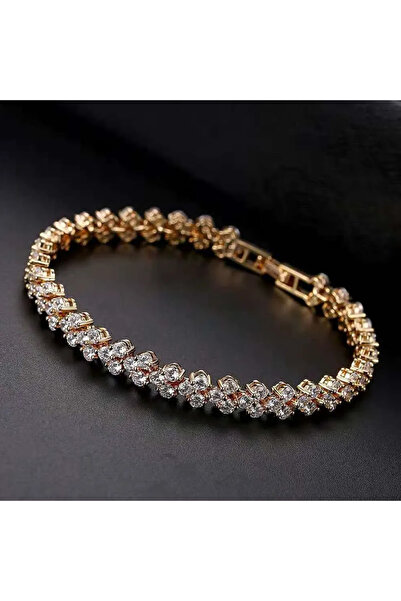 Choice Gold Fashion Women's Crystal Bracelet Gold and Silver Rose Gold Color ...