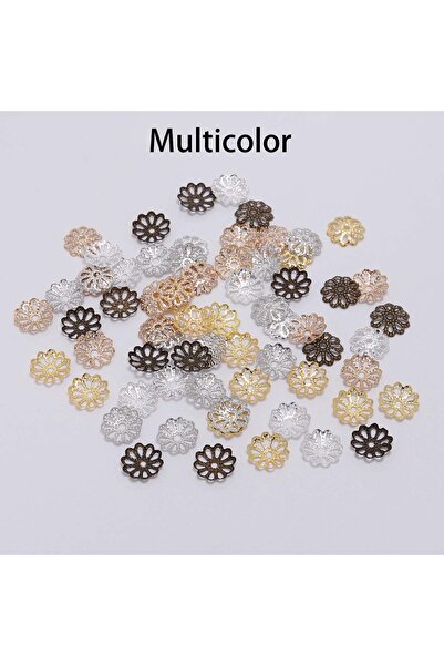 Choice 7 مم متعدد الألوان 200 قطعة 6 مم 9 مم بالجملة مطلية بالذهب بتلات الزهو...