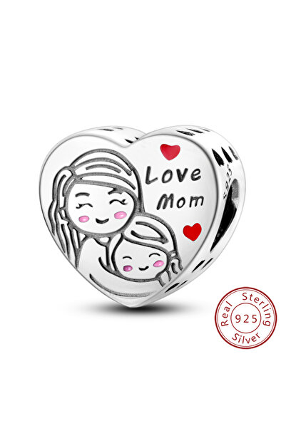 Choice KTC688 خرز سحر أصلي من الفضة الإسترلينية عيار 925 على شكل قلب حب مناسب...