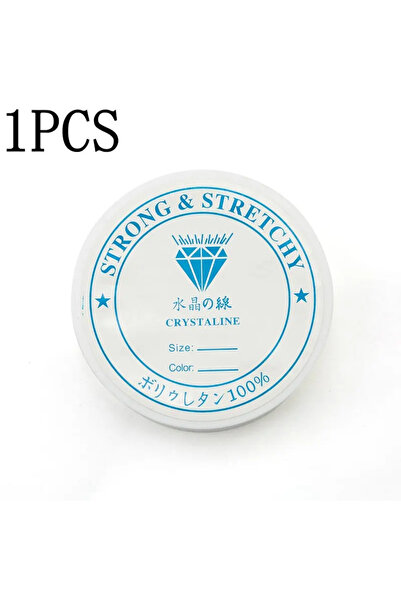 Choice6 0.4 مم - 18 مترًا، قطعة واحدة من خيط مرن 0.4-1 مم، خيط سوار مطاطي من ...