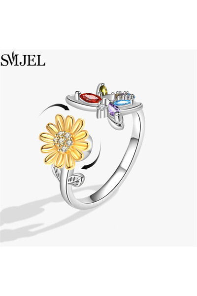 Choice حلقات سبينر فيدجيت TJZ480 قابلة للتغيير الحجم على شكل قطة سعيدة لطيفة ...