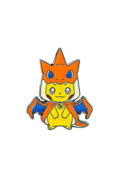 Miniso دبابيس بيكاتشو أنمي بيكاتشو سكويرتل دبوس بروش مطلي بالمينا - شارة ياقة...