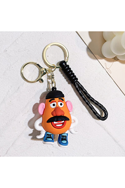 Miniso KC4231 6 Pcs/set Disney Anime Toy Story Keychain Cute Woody Buzz Light...