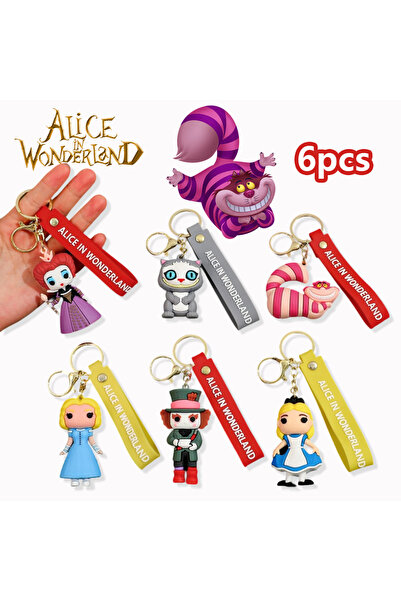 Choice سلسلة مفاتيح من السيليكون من ديزني أليس في بلاد العجائب، سلسلة مفاتيح ...