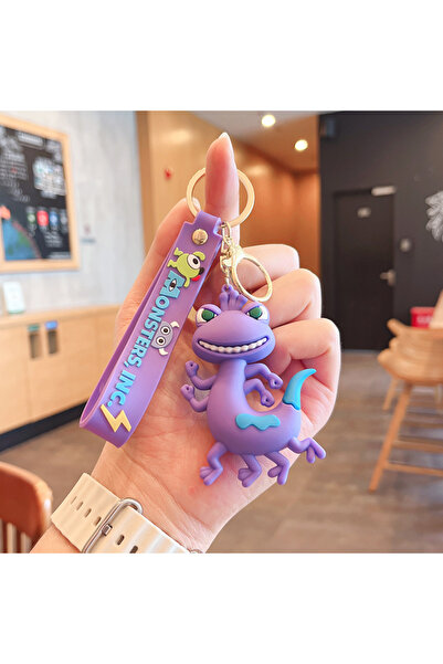 Choice مجموعة سلسلة مفاتيح جامعة مترز KC3091، سلسلة مفاتيح لشخصيتي مايك وسولي...