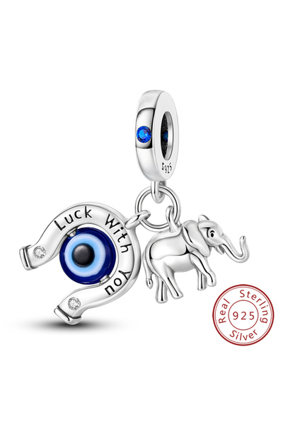 Choice KTC1042 Hot Sales 925 Sterling Silver Charms Beads Pendant Elephant Ca...