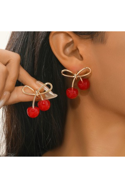 Choice WF4292-1 أقراط متدلية جديدة بتصميم قوس مجوف إبداعي مخصص للنساء، موضة مائة