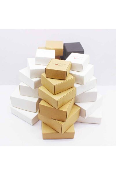 Choice كرافت 10 صناديق 9x9x4 سم 10 قطع من عبوات الهدايا المصنوعة يدويًا بأحجا...