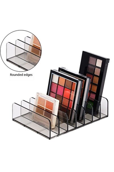 Choice منظم مكياج أكريليك شفاف على شكل حرف L لتخزين مستحضرات التجميل والمجوهر...