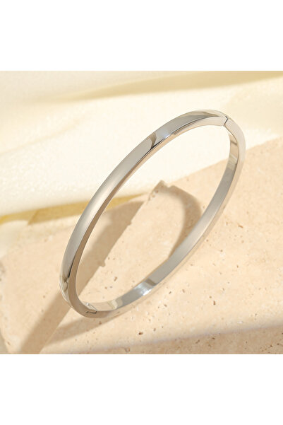 Choice Sliver Color 4mm Fashion 4mm/6mm/8mm Stainless Steel Bracelet For Wome...