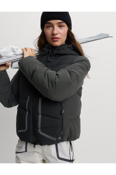 Marks & Spencer Stormwear™ Dolgulu Reflektörlü Puffer Kayak Montu