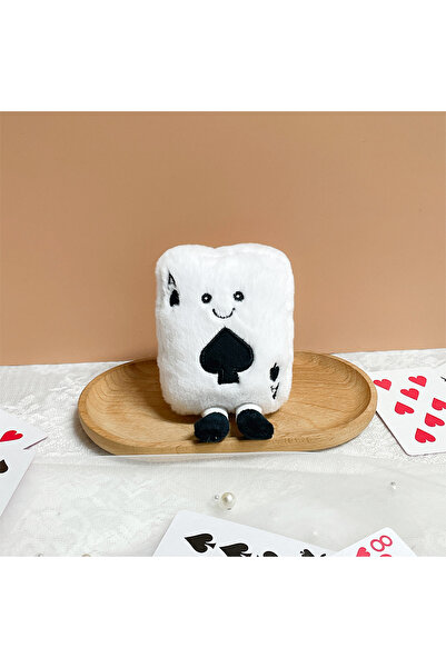 Choice W10103 Creative playing cards plush pendant ace of spades soft stuffed...
