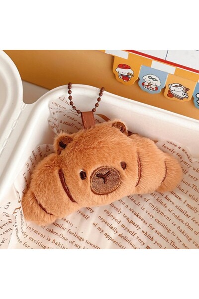 Choice كرواسون إبداعي، كابيبارا، قلادة كرواسون، سلسلة مفاتيح، دمية كرتونية، ط...