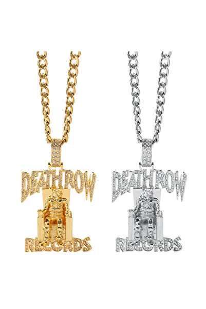 Choice قلادة ذهبية إبداعية عصرية على شكل كرسي متحرك لسجين محكوم عليه بالإعدام...