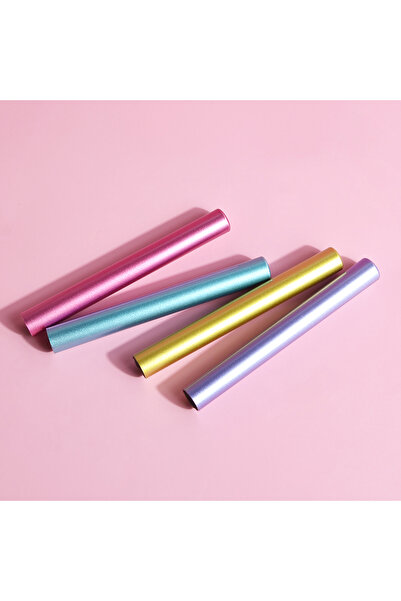 Choice 4 قطع مزيج 4 قطع أغطية أقلام فن الأظافر الملونة المصنوعة من سبائك الزن...