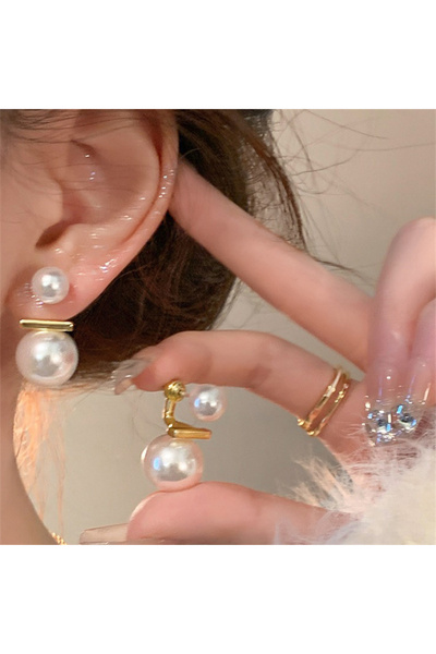Choice A4 Fashion Korean Style Pearl Earrings Cute Simple Luxury Earrings For...