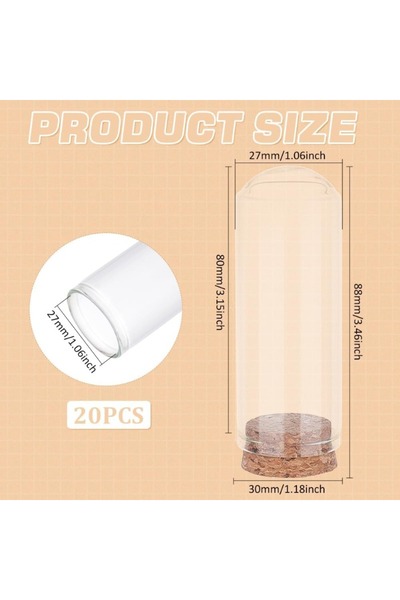 Choice AECH07-02182 20 قطعة من الجرار المزخرفة على شكل قبة 1.2 × 3.4 بوصة من ...