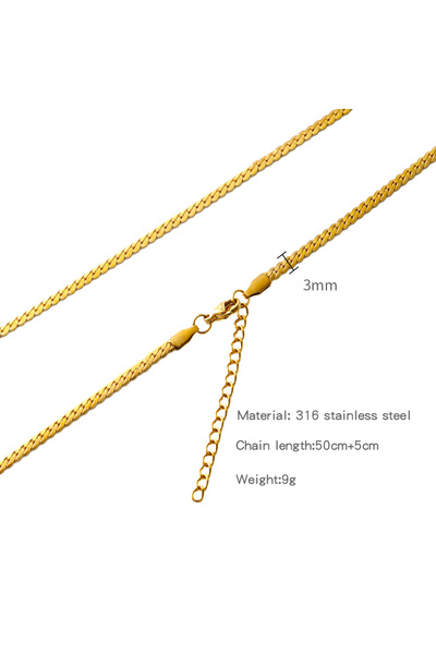 Choice HC0039G HIYEE Stainless Steel Snake Ball Stick O Shape Beads Rope Link...