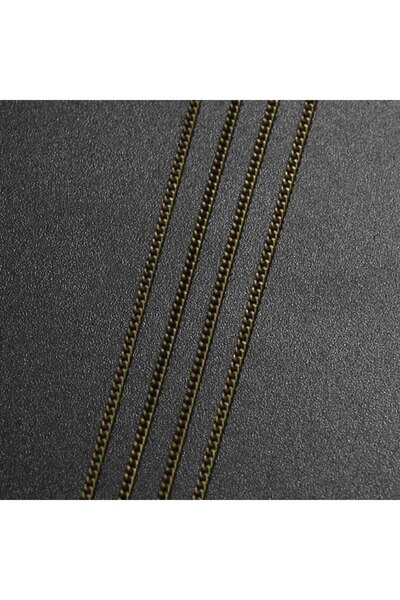 Choice 10 م برونز عتيق 5 10 م/مجموعة سلاسل قلادة ذهبية من الروديوم البرونزي ب...