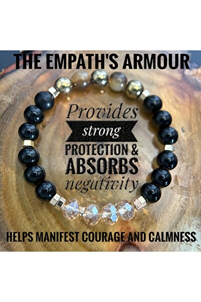 Choice سوار حماية درع إمباث متعدد الاستخدامات 20 سم قطعة واحدة عالي الجودة للنساء والرجال لتخفيف التوتر مجوهرات هدية