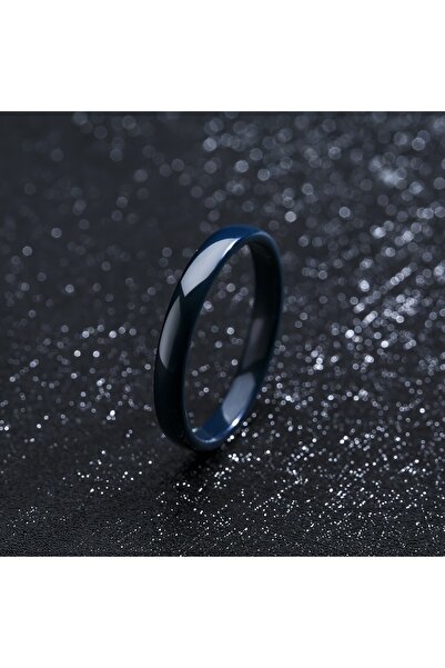 Choice 10 Ink Blue 3mm Women's Ceramic Wedding Ring, Black, White, Pink, Lave...