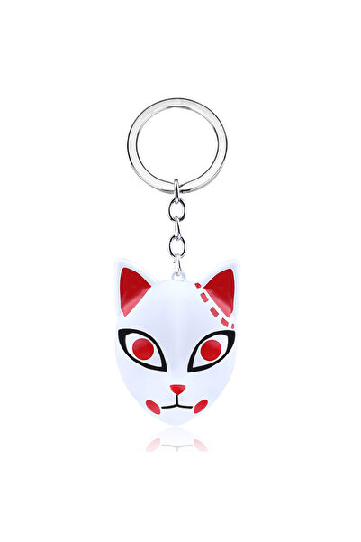 Choice K00499-02 Anime Demon Slayer Mask Fox Keychain Anime Character Kamado ...