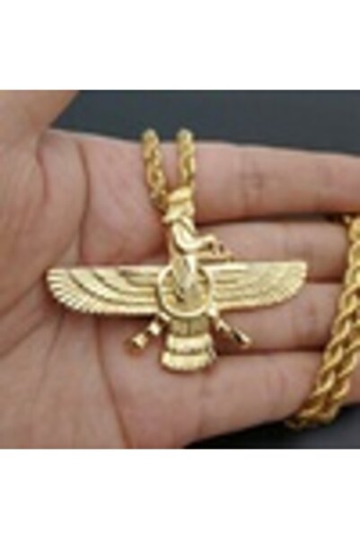 Choice A13045- تميمة شخصية عصرية ذهبية من البانك أهورا مازدا، نور ونار الحقيق...