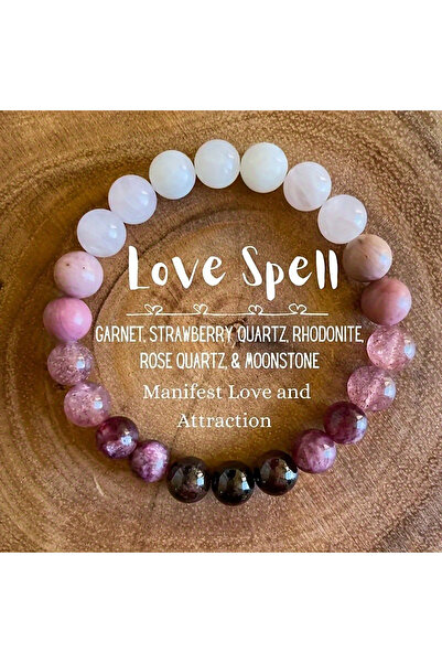 Choice 1PCS Pink Amethyst Bracelet Cubic Self Love Braclet Couple Love Gifts ...