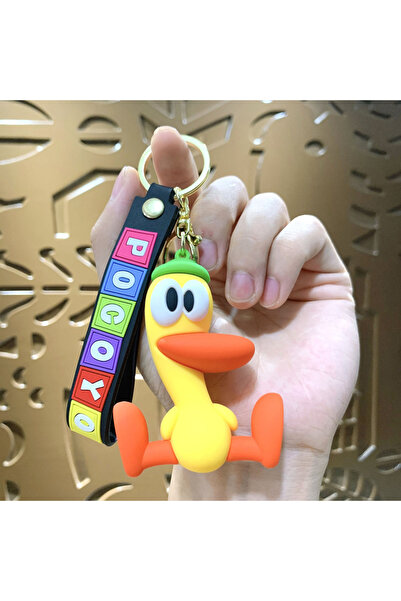 Choice 6 cm 4 Funny Animal Key Chain Three Dimensional Doll Bag Pendant Car K...