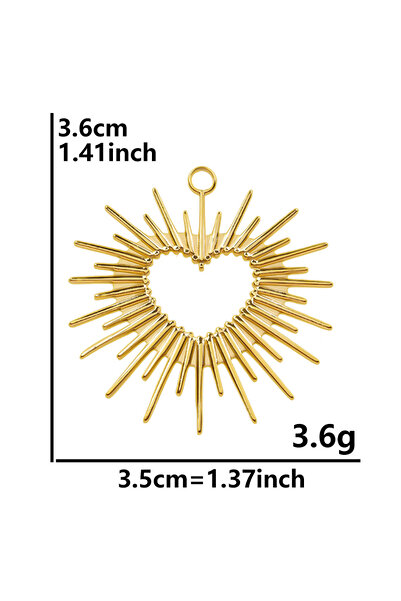 Choice S1549-G، 10 قطع من قلادات عباد الشمس العصرية الجديدة المصنوعة من الفول...