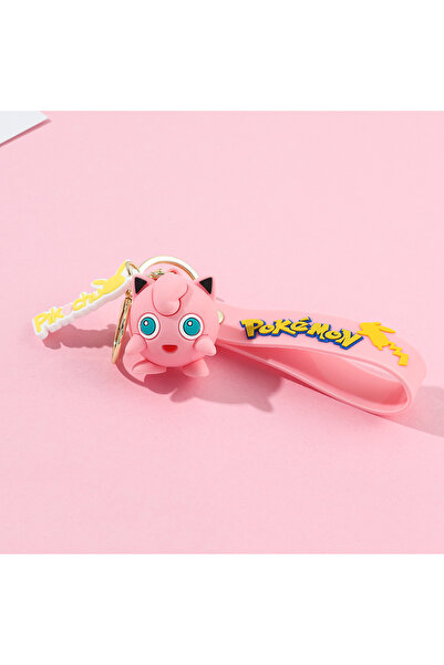 Miniso KC4287 Pokémon Keychain Set - Cute Pikachu & Friends Q Version Keyring...