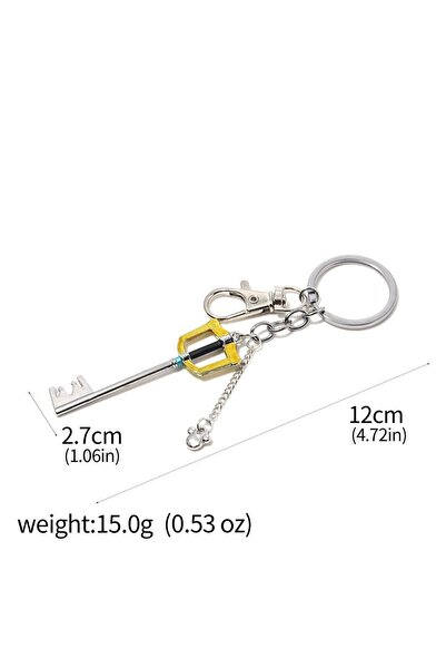 Miniso K00285-02 Game Kingdom Hearts Sora Key Keychain Keyblade Weapon Model ...