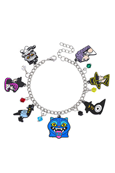 Miniso سوار معدني مطلي بالمينا من مجموعة Demon Hunters K-pop Demon Hunters Sa...