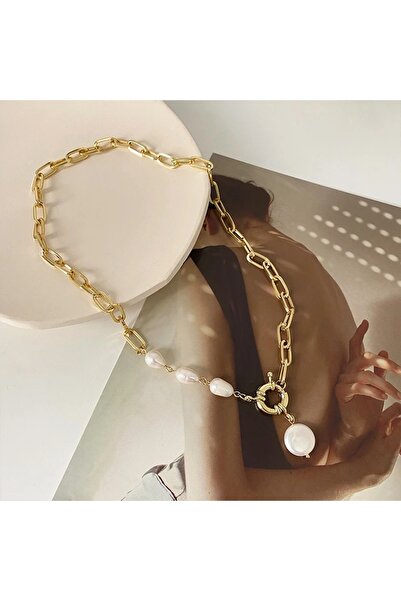 Choice AE0769 قلادة من قطعة واحدة على طراز الهيب هوب مصنوعة يدويًا من اللؤلؤ ...