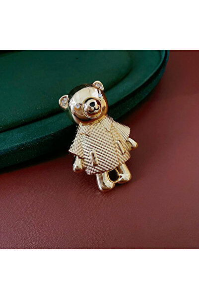 Choice دبابيس بروش على شكل دب لطيف مرصعة بأحجار الراين من ستايل 1 للنساء، دبا...