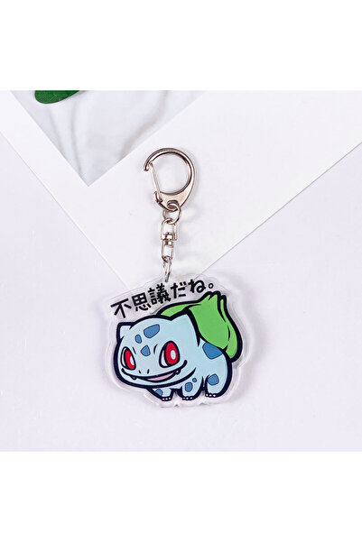 Miniso 5 cm 2 Pokémon Pikachu Cute Acrylic Keychain Accessories Pikachu Charizard Funny Bag Charm Backpack