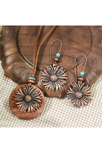 Choice مجموعة مجوهرات بوهو فينتاج X25091509 قلادة طويلة من سلسلة سترة متدلية ...