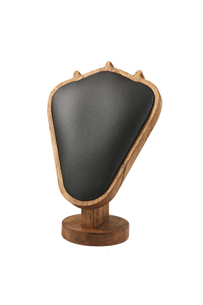 Choice black Wood jewelry necklace jewelry display frame high-grade impressio...