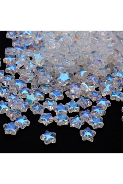 Choice1 10mm 50pcs JKC 50Pcs 8mm 10mm Crystal Star Pendants Glass Loose Space...