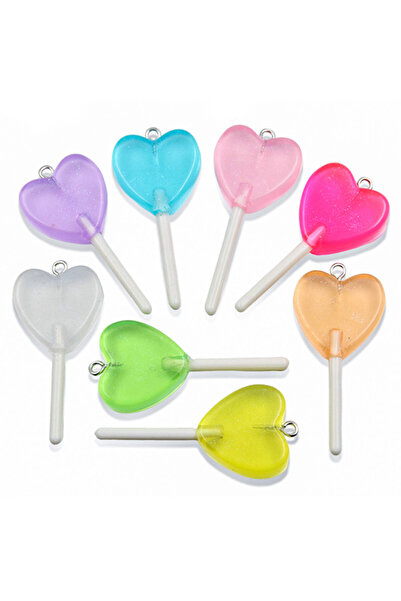 Choice الطراز 3 10 قطع من المعلقات الراتنجية اللامعة المستديرة على شكل نجمة م...