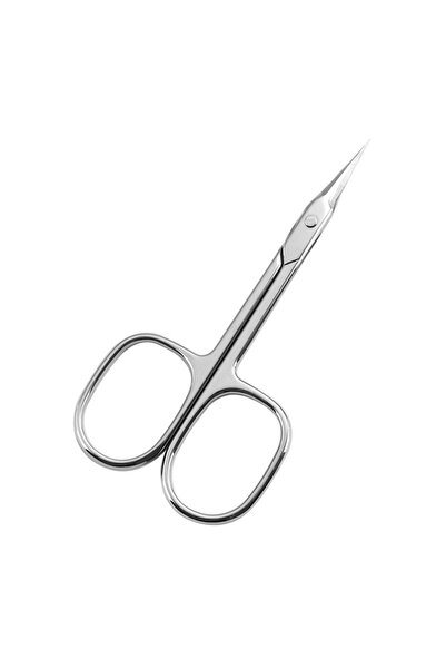 Choice فضي - سمك 2.5 قطعة واحدة 2.5 سمك مقص بشرة الأظافر للحواجب/الرموش والشارب متعدد الأغراض