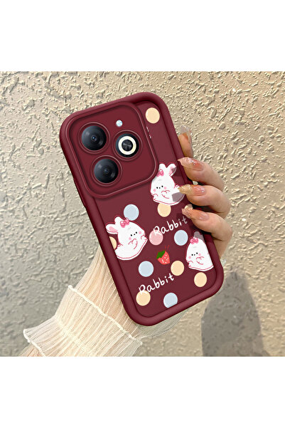 Hontinga حافظة هاتف من السيليكون الناعم مضادة للسقوط متوافقة مع هاتف Infinix ...