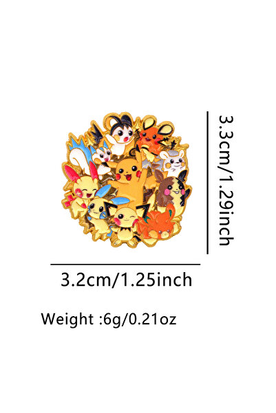 Choice 8 Popular Anime Cute Elf Duck Enamel Pin Lapel Pins for Backpacks Cart...