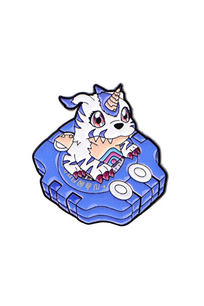 Choice 3 Digital Monster Anime Enamel Pin Happy Dinosaur Animals Badge for Ba...