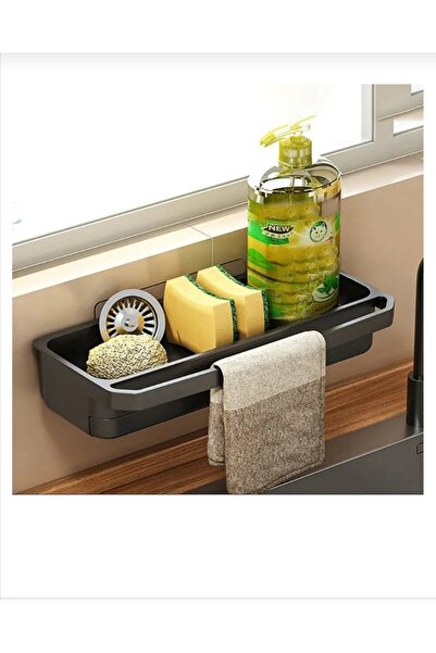 ozbience Çok Amaçlı Mutfak Düzenleyici, Süngerlik, Havluluk ve Deterjan Koyma...