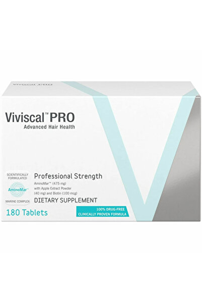 Viviscal Professional تركيبة الشعر 180 قرصًا قوة احترافية