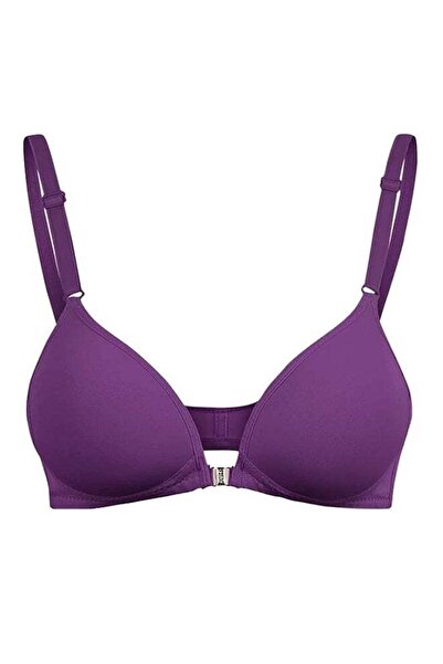Generic Wireless Push-Up Bra - Purple